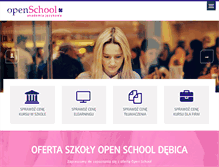 Tablet Screenshot of debica.openschool.pl