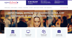 Desktop Screenshot of bielany.openschool.pl
